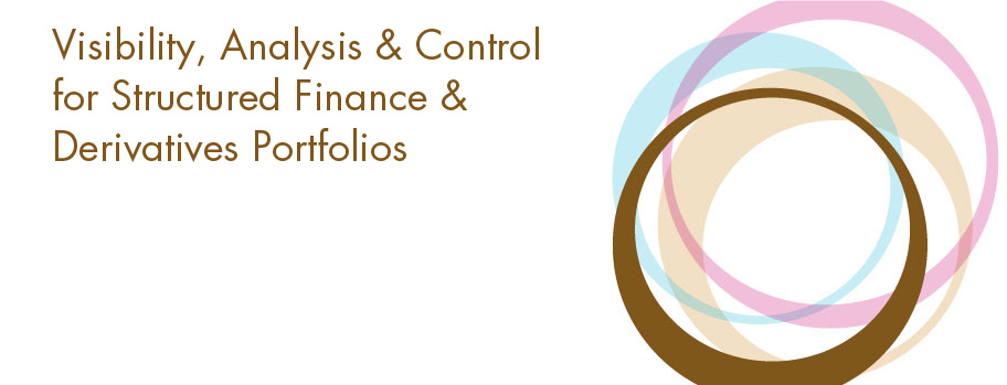 Visibility, analysis & control for structured finance and derivatives portfolios